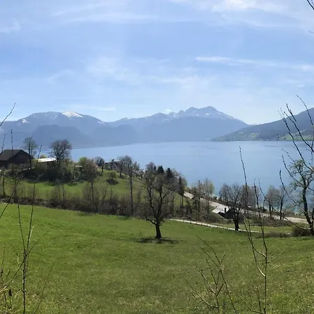 Atterseeperle - 80m2 Mit See- Und Gebirgsblick Apartament