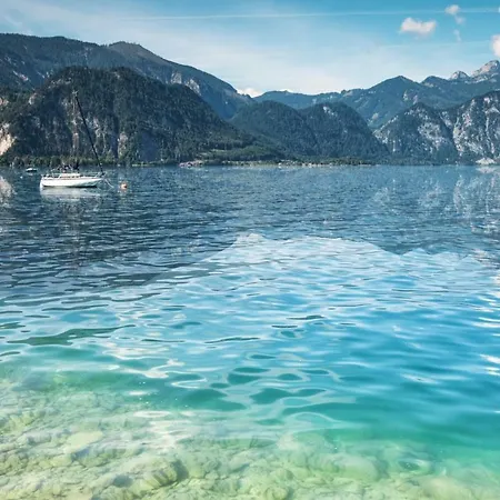 Atterseeperle - 80m2 Mit See- Und Gebirgsblick * Steinbach am Attersee