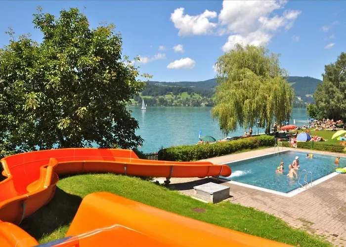 Atterseeperle - 80m2 Mit See- Und Gebirgsblick * Steinbach am Attersee