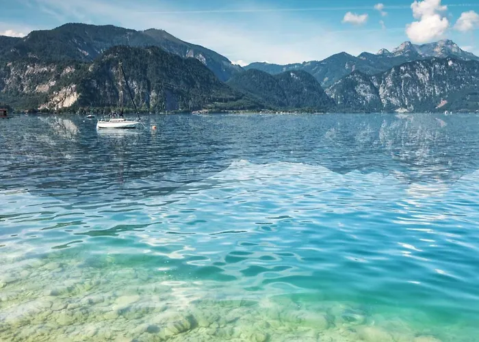 Atterseeperle - 80m2 Mit See- Und Gebirgsblick * Steinbach am Attersee