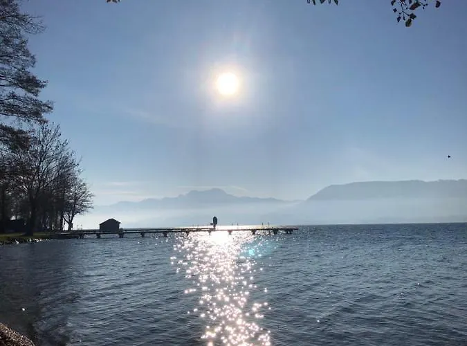 Atterseeperle - 80m2 Mit See- Und Gebirgsblick * Steinbach am Attersee