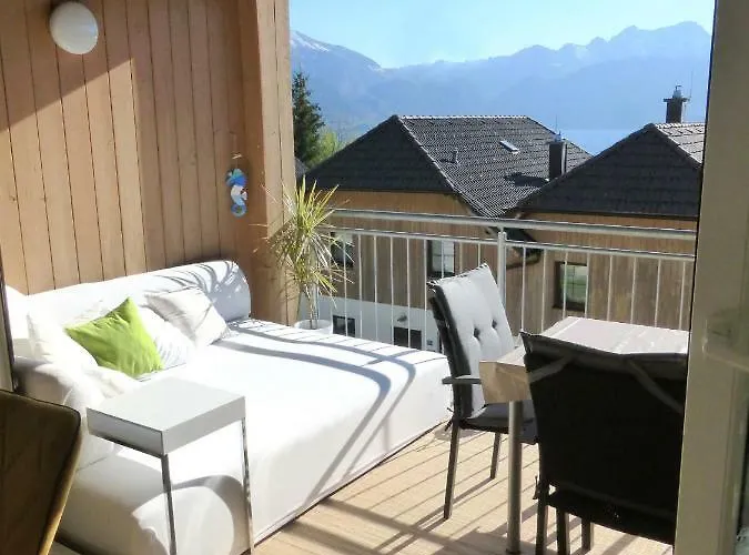 Atterseeperle - 80m2 Mit See- Und Gebirgsblick דירה *