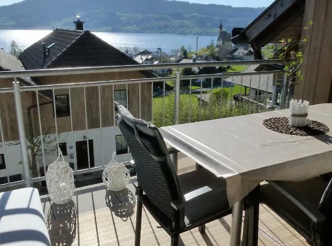 Διαμέρισμα Atterseeperle - 80m2 Mit See- Und Gebirgsblick Steinbach am Attersee